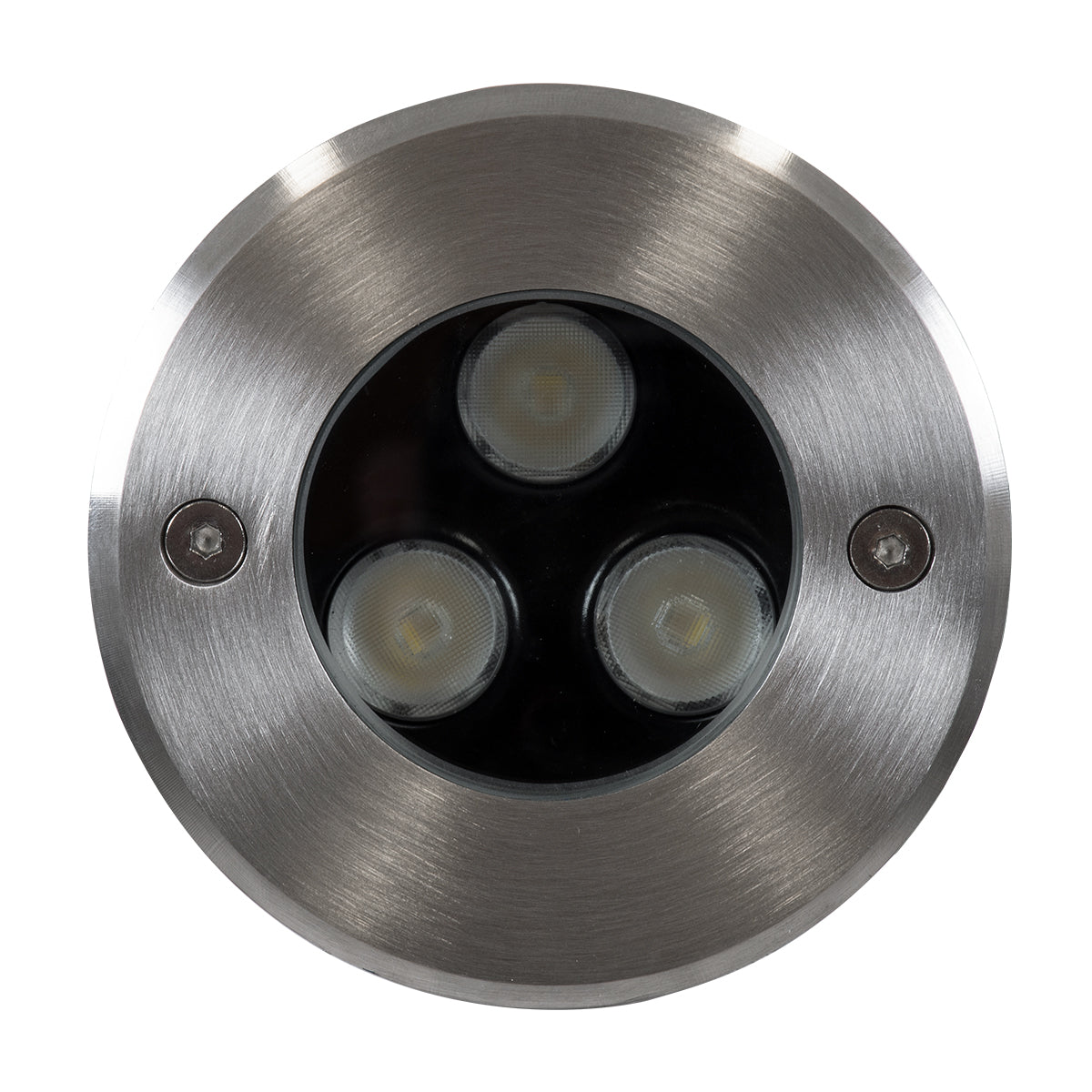 UNDERWATER-JULIA 90564 Υποβρύχιο Χωνευτό Φωτιστικό Σποτ Ειδικό για Σιντριβάνια LED 3W 255lm 15° DC 24V Αδιάβροχο IP68 Φ10 x Υ7.5cm RGBW DMX512 - Ανοξείδωτο Ατσάλι