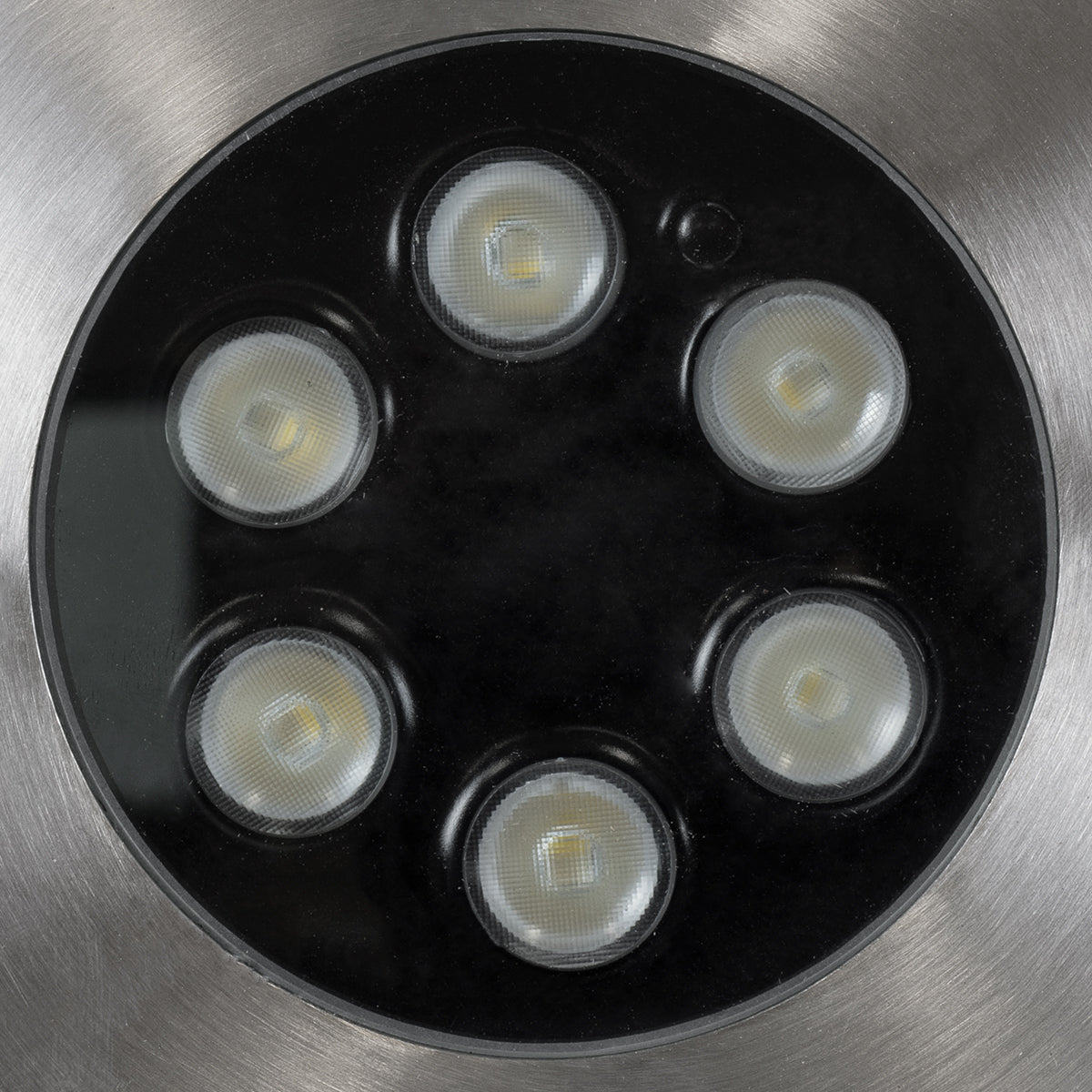 UNDERWATER-JULIA 90567 Υποβρύχιο Χωνευτό Φωτιστικό Σποτ Ειδικό για Σιντριβάνια LED 6W 510lm 15° DC 24V Αδιάβροχο IP68 Φ15 x Υ10.2cm RGBW DMX512 - Ανοξείδωτο Ατσάλι