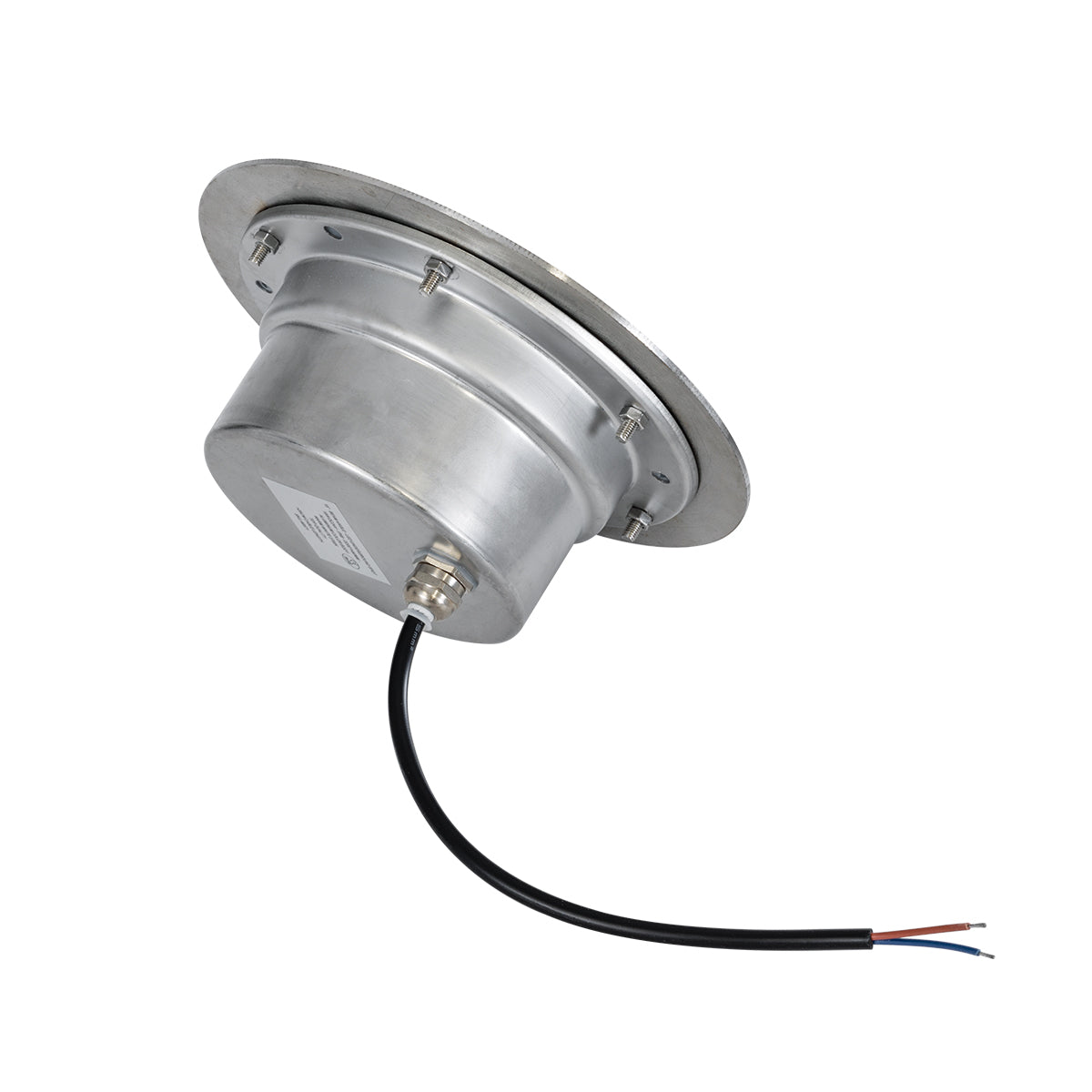 UNDERGROUND-SINA 90571 Χωνευτό Φωτιστικό Σποτ Δαπέδου LED 18W 1620lm 15° DC 24V Αδιάβροχο IP68 Φ20 x Υ11cm Θερμό Λευκό 2700K - Ανοξείδωτο Ατσάλι