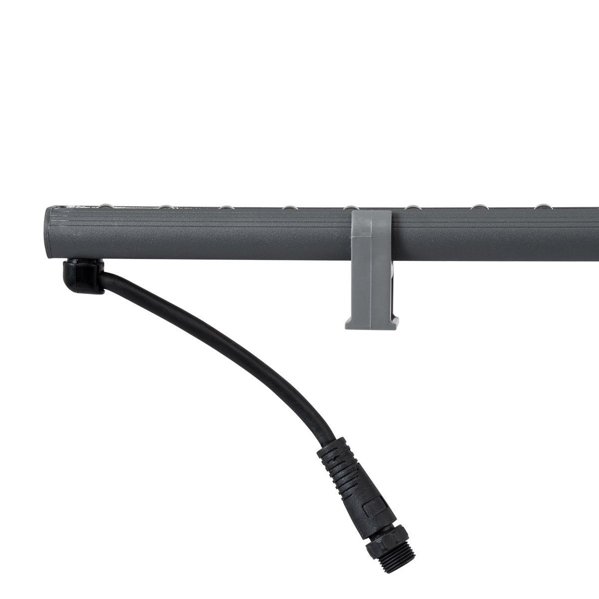 WASHER-STELLAR 90575 Μπάρα Φωτισμού Wall Washer LED 12W 1080lm 30° DC 24V Αδιάβροχο IP65 Θερμό Λευκό 2700K Dimmable - Γκρι Ανθρακί - Μ100 x Π2 x Υ1.8