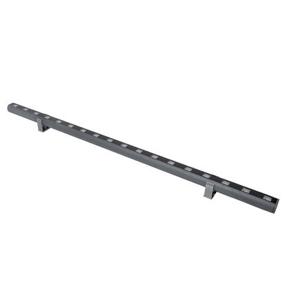 WASHER-PANDA 90578 Μπάρα Φωτισμού Wall Washer LED 18W 1620lm 15° DC 24V Αδιάβροχο IP65 Πορτοκαλί 2200K Dimmable - Γκρι Ανθρακί - Μ100 x Π4 x Υ3.5