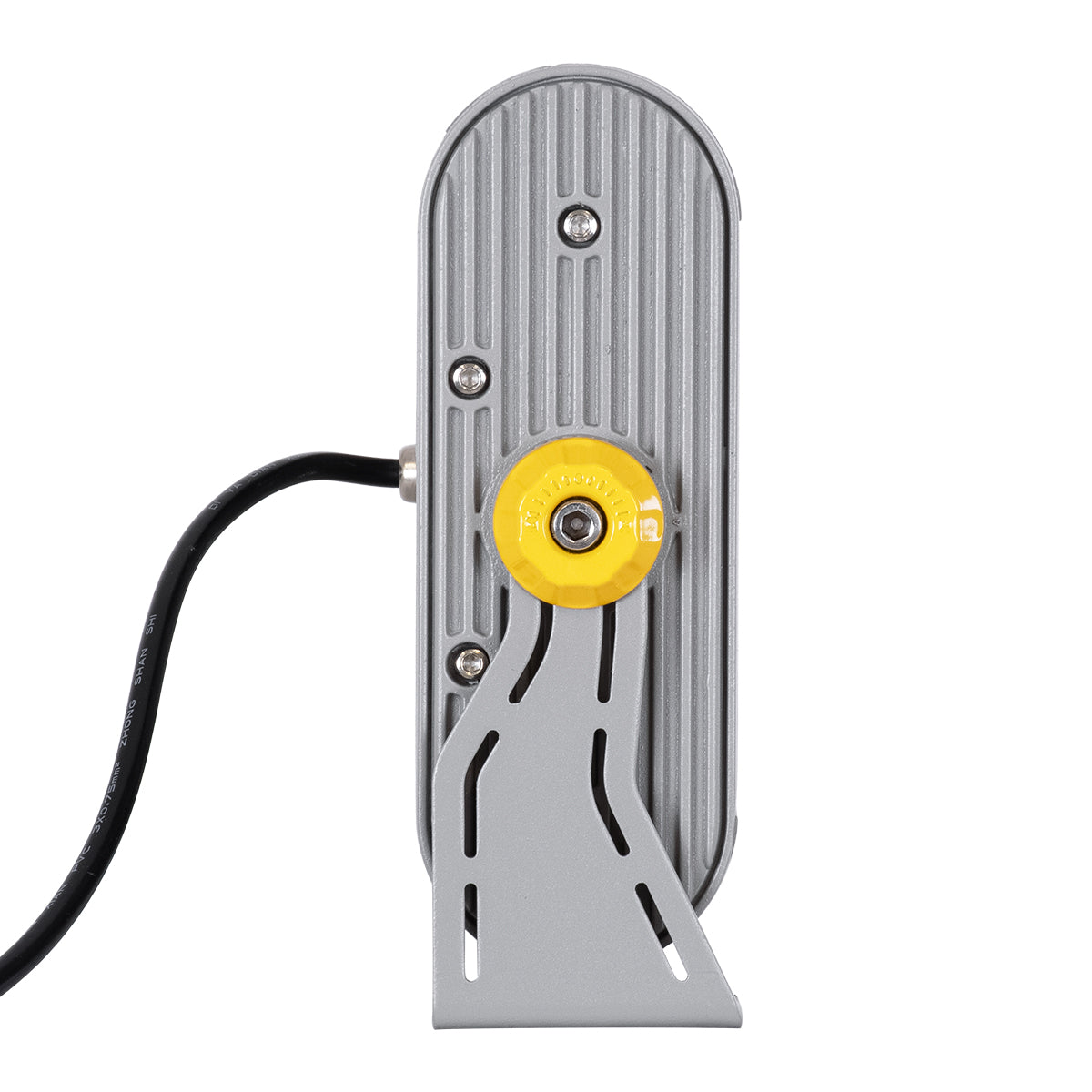 FLOOD-HENA 90446 Προβολέας Wall Washer για Φωτισμό Κτιρίων LED 48W 4080lm 30° AC 220-240V Αδιάβροχο IP67 Μ39 x Π6 x Υ17cm Αρχιτεκτονικό Πορτοκαλί 2200K - Ασημί