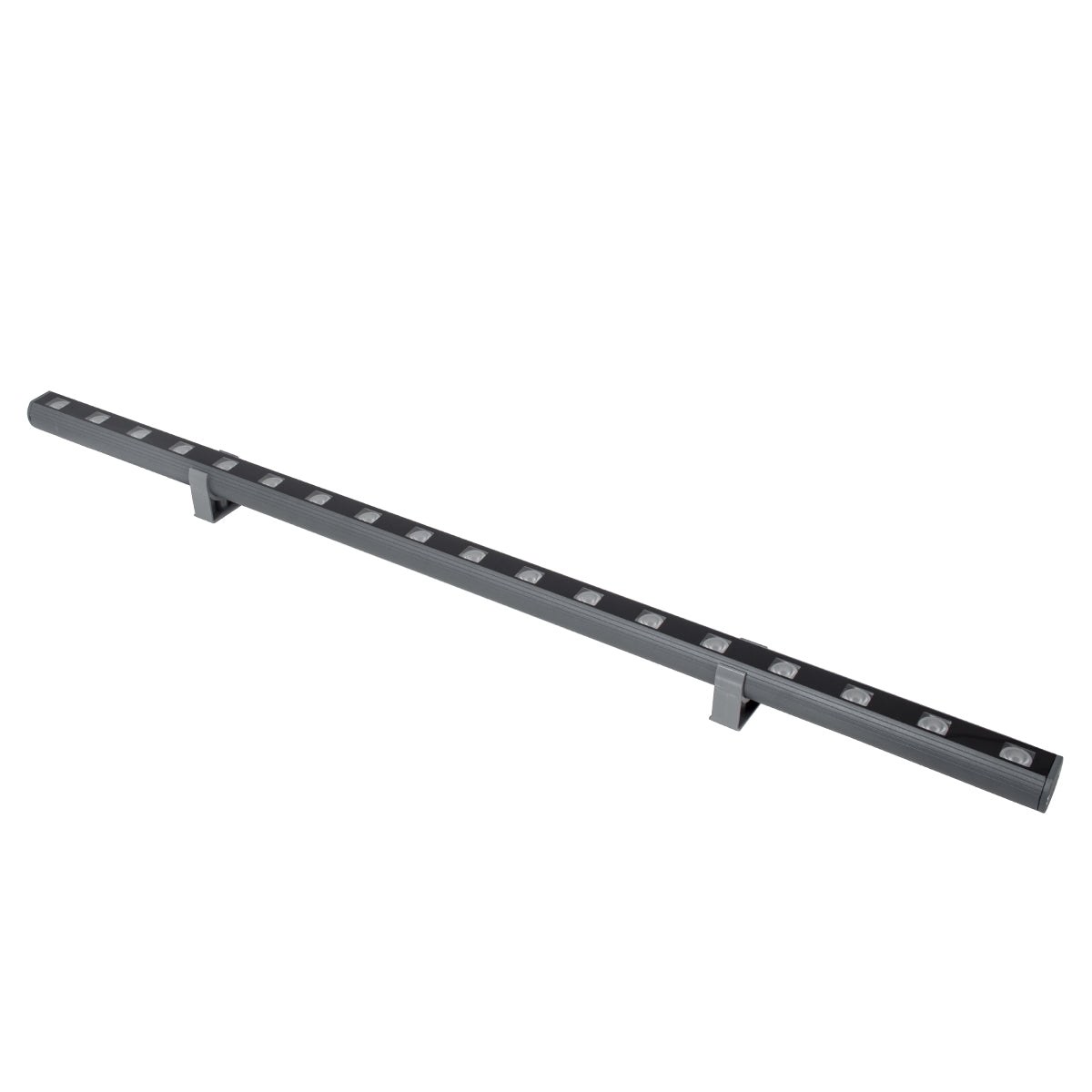 WASHER-PANDA 90585 Μπάρα Φωτισμού Wall Washer LED 36W 3060lm 15° DC 24V Αδιάβροχο IP65 Πολύχρωμο RGBW Dimmable DMX512 - Γκρι Ανθρακί - Μ100 x Π4 x Υ3.5