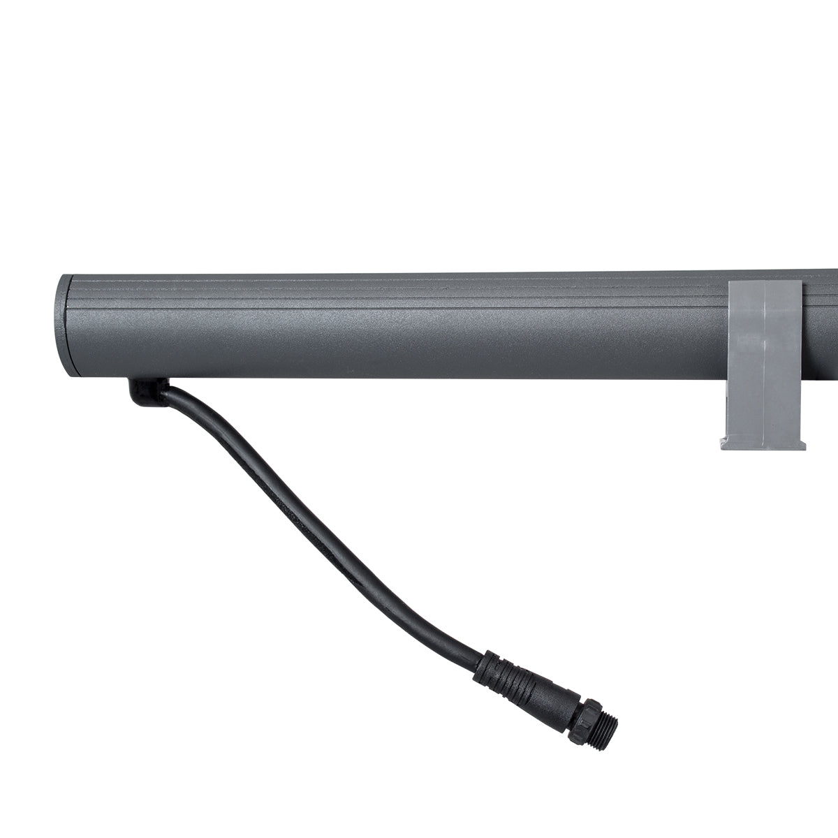 WASHER-PANDA 90585 Μπάρα Φωτισμού Wall Washer LED 36W 3060lm 15° DC 24V Αδιάβροχο IP65 Πολύχρωμο RGBW Dimmable DMX512 - Γκρι Ανθρακί - Μ100 x Π4 x Υ3.5