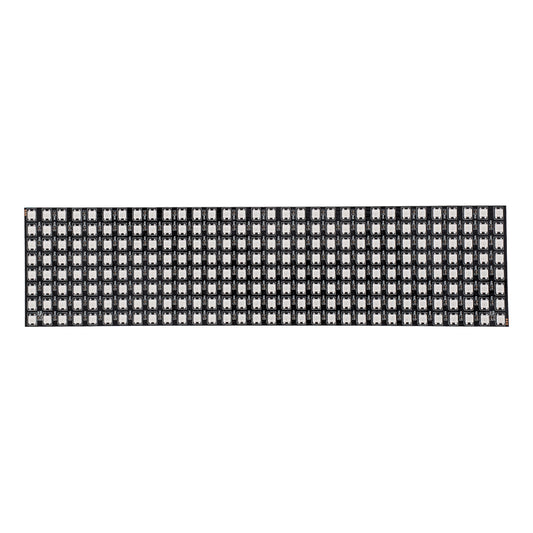 90609 Digital Pixel Addressable Plate - Ψηφιακή Πλακέτα LED SMD 5050 61W/m 256LED/unit 256PIXEL/unit SPI/TTL Protocol IC WS2812/SK6812 4880lm/unit 120° DC 5V IP20 RGB - Μαύρο Σώμα - Μ320 x Π80 x Υ2mm