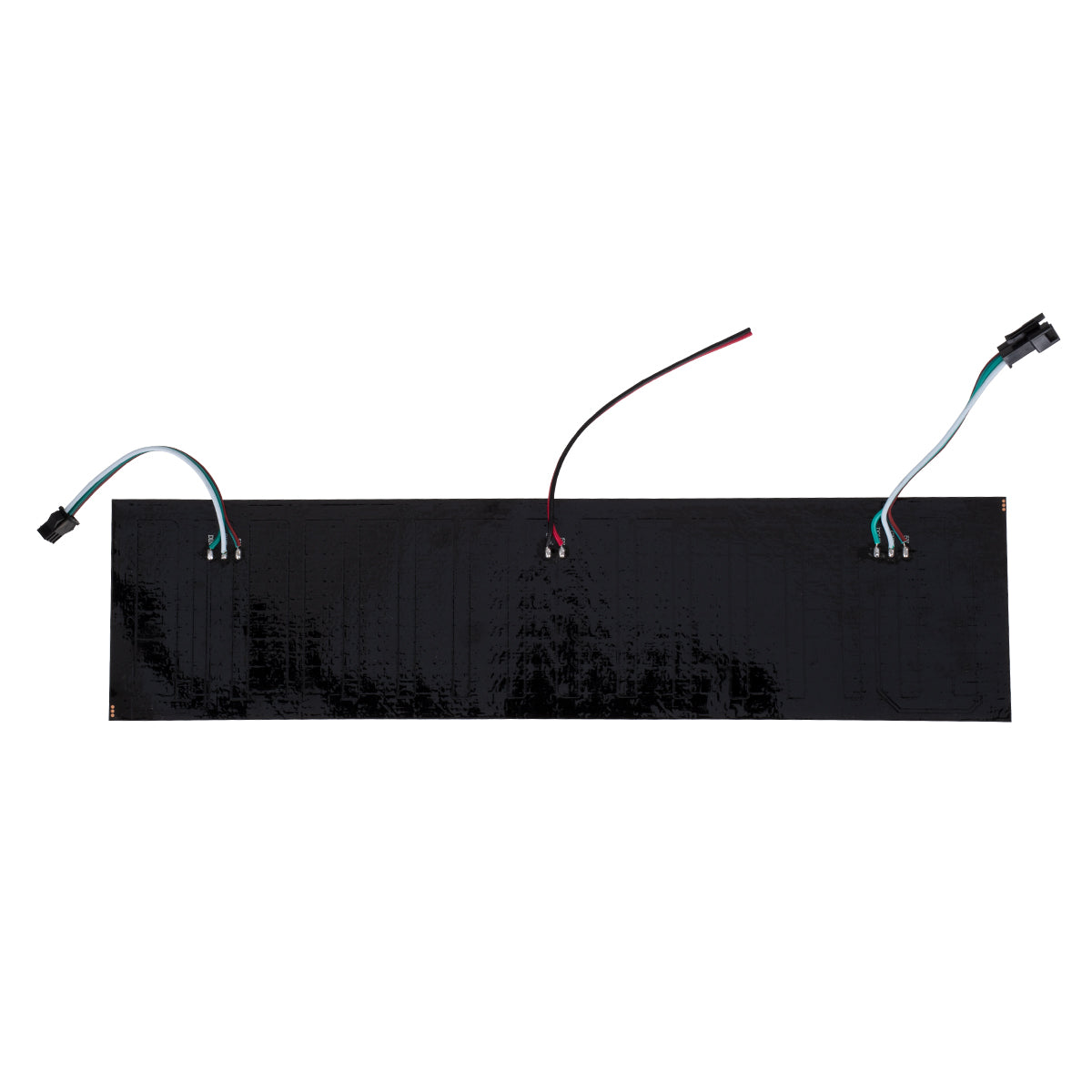 90609 Digital Pixel Addressable Plate - Ψηφιακή Πλακέτα LED SMD 5050 61W/m 256LED/unit 256PIXEL/unit SPI/TTL Protocol IC WS2812/SK6812 4880lm/unit 120° DC 5V IP20 RGB - Μαύρο Σώμα - Μ320 x Π80 x Υ2mm