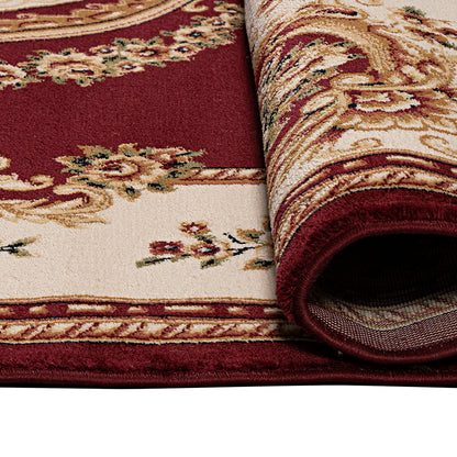 Χαλί Classic Art 9061 160x230εκ Κόκκινο