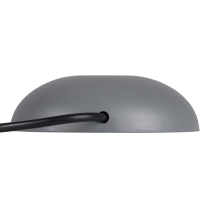 STEP-LUNA 90622 Αρχιτεκτονικό Φωτιστικό Διαδρόμου/Σκαλοπατιού LED 3W 330lm 10° DC 24V Αδιάβροχο IP65 Θερμό Λευκό 2700K Dimmable - Γκρι Ανθρακί - Φ12 x Υ3