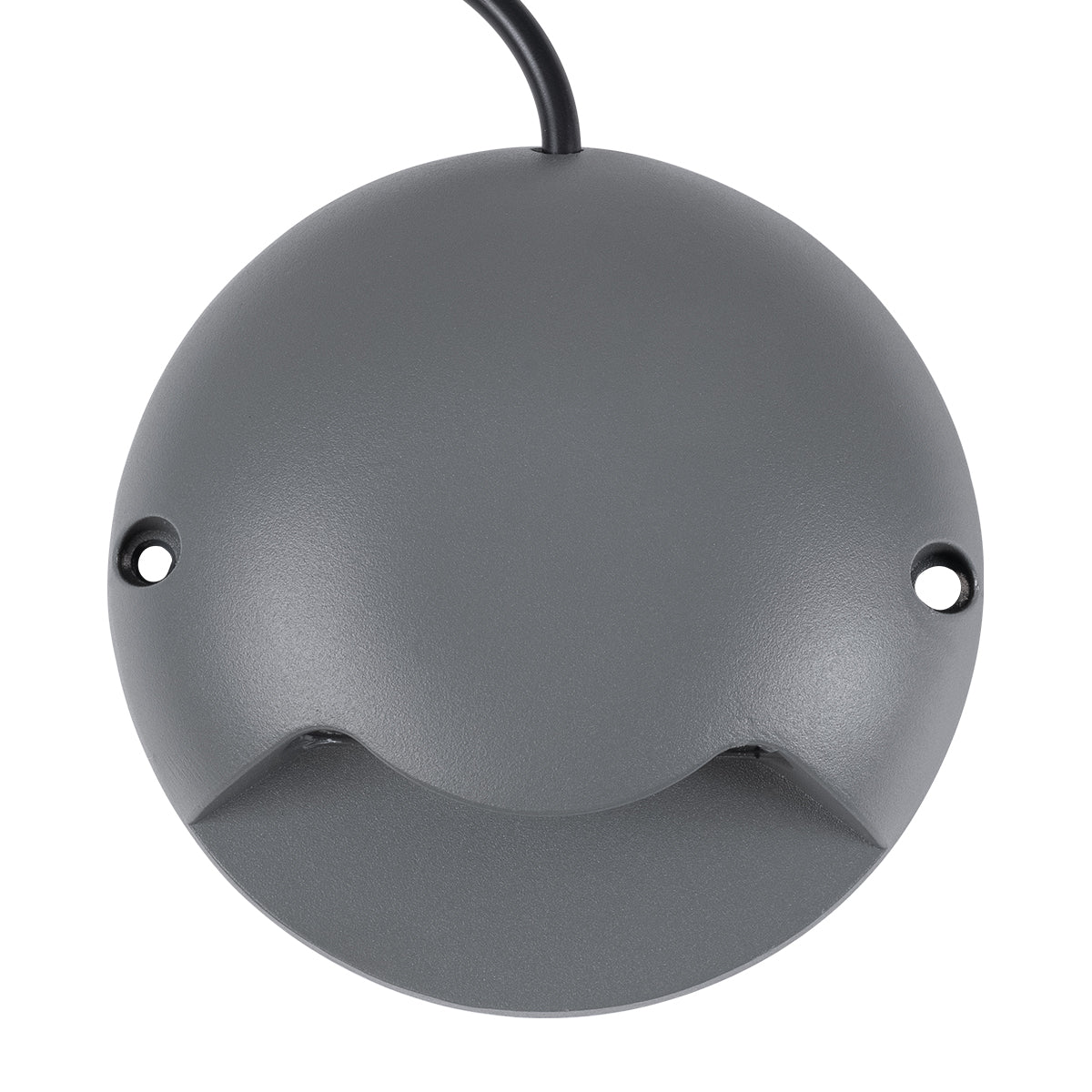 STEP-LUNA 90622 Αρχιτεκτονικό Φωτιστικό Διαδρόμου/Σκαλοπατιού LED 3W 330lm 10° DC 24V Αδιάβροχο IP65 Θερμό Λευκό 2700K Dimmable - Γκρι Ανθρακί - Φ12 x Υ3