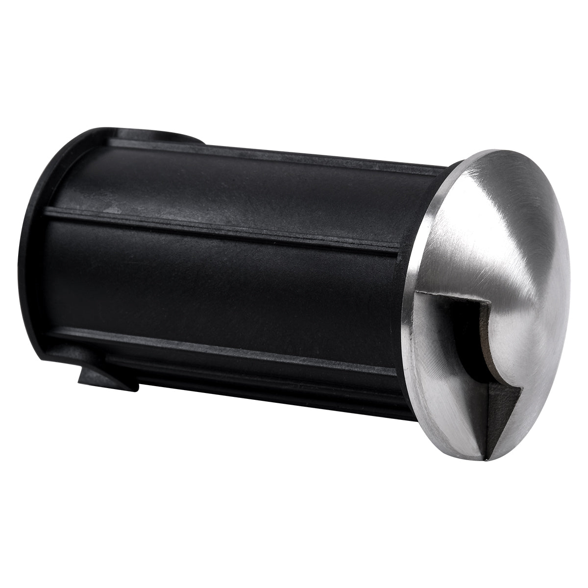 UNDERGROUND-RENA 90660 Χωνευτό Φωτιστικό Σποτ Δαπέδου One Sided LED 1W 110lm 30° DC 24V Αδιάβροχο IP68 Φ5 x Υ9cm Θερμό Λευκό 3000K - Ανοξείδωτο Ατσάλι