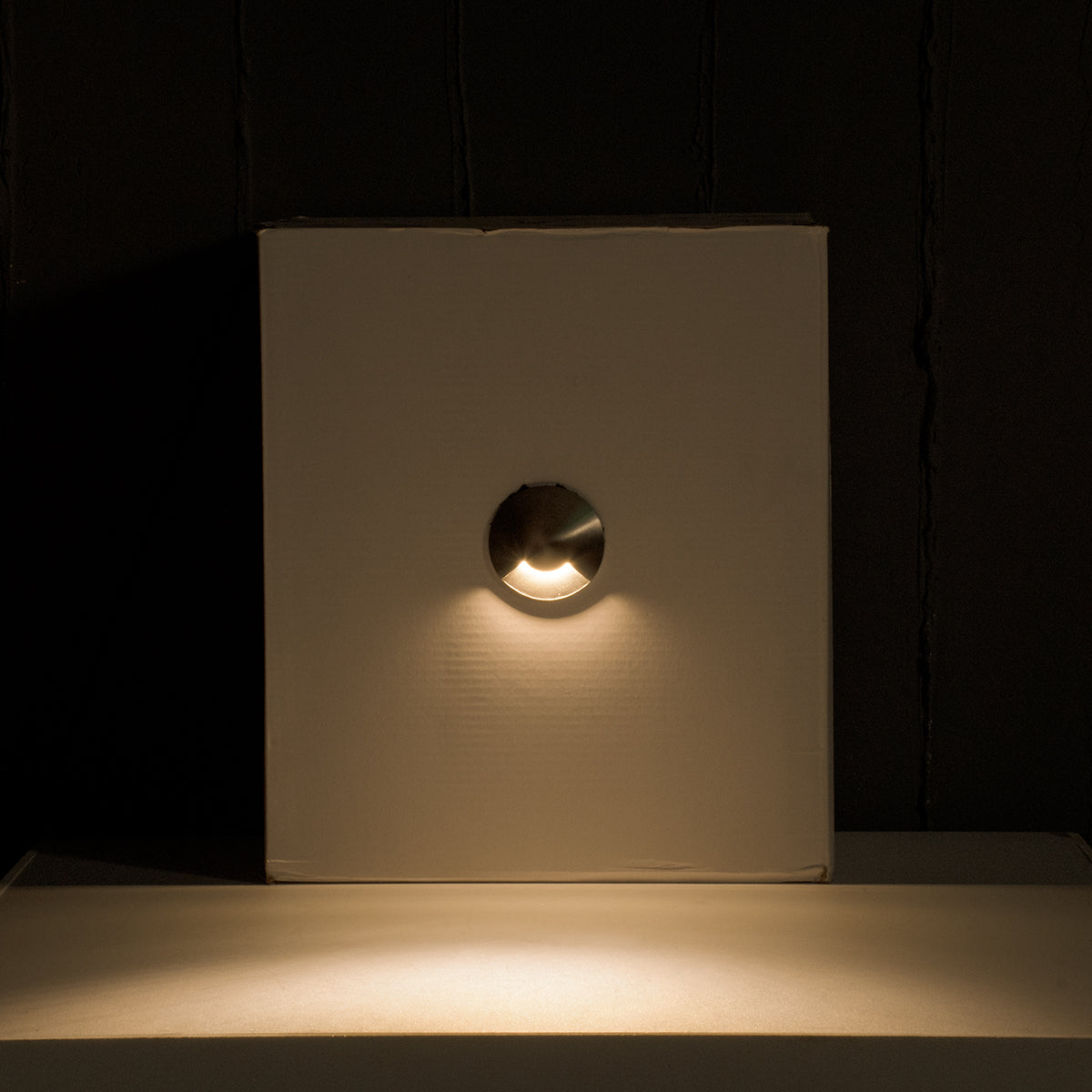 UNDERGROUND-RENA 90660 Χωνευτό Φωτιστικό Σποτ Δαπέδου One Sided LED 1W 110lm 30° DC 24V Αδιάβροχο IP68 Φ5 x Υ9cm Θερμό Λευκό 3000K - Ανοξείδωτο Ατσάλι