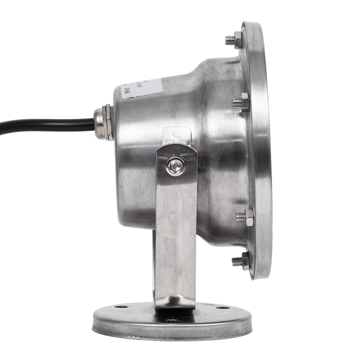 UNDERWATER-DINA 90676 Υποβρύχιος Προβολέας Σποτ για Σιντριβάνια/Πισίνες LED 6W 660lm 30° DC 24V Αδιάβροχο IP68 Θερμό Λευκό 2700K Dimmable - Ανοξείδωτο Ατσάλι 304 - Μ12 x Π12 x Υ14