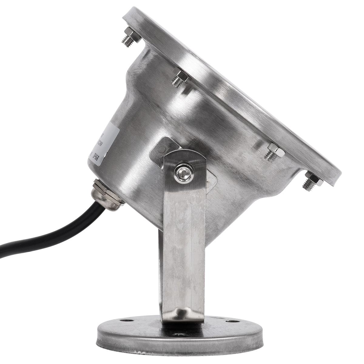 UNDERWATER-DINA 90676 Υποβρύχιος Προβολέας Σποτ για Σιντριβάνια/Πισίνες LED 6W 660lm 30° DC 24V Αδιάβροχο IP68 Θερμό Λευκό 2700K Dimmable - Ανοξείδωτο Ατσάλι 304 - Μ12 x Π12 x Υ14