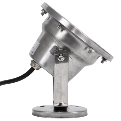 UNDERWATER-DINA 90676 Υποβρύχιος Προβολέας Σποτ για Σιντριβάνια/Πισίνες LED 6W 660lm 30° DC 24V Αδιάβροχο IP68 Θερμό Λευκό 2700K Dimmable - Ανοξείδωτο Ατσάλι 304 - Μ12 x Π12 x Υ14