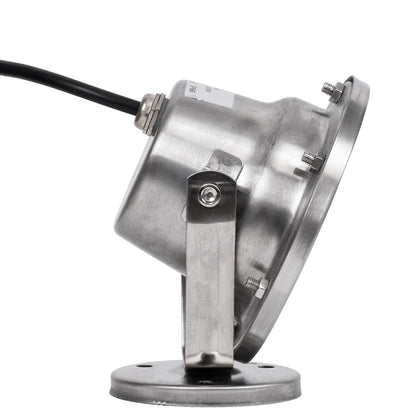 UNDERWATER-DINA 90676 Υποβρύχιος Προβολέας Σποτ για Σιντριβάνια/Πισίνες LED 6W 660lm 30° DC 24V Αδιάβροχο IP68 Θερμό Λευκό 2700K Dimmable - Ανοξείδωτο Ατσάλι 304 - Μ12 x Π12 x Υ14