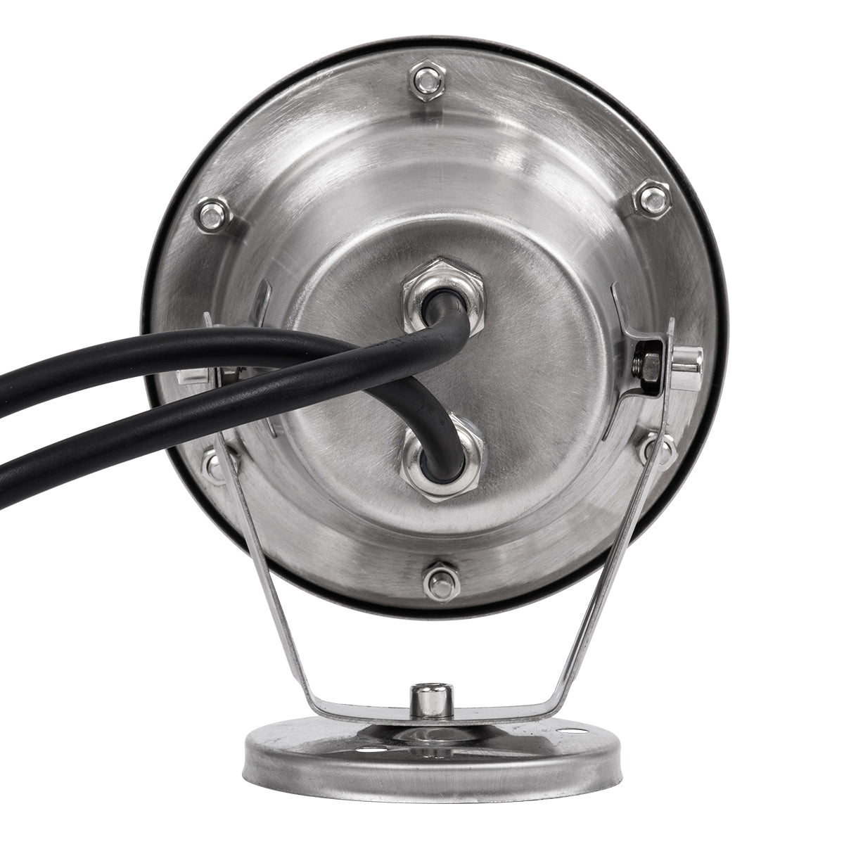 UNDERWATER-DINA 90677 Υποβρύχιο Φωτιστικό Σποτ Ειδικό για Σιντριβάνια LED 9W 945lm 30° DC 24V Αδιάβροχο IP68 Φ12 x Υ14cm Πολύχρωμο RGBW DMX512 - Ανοξείδωτο Ατσάλι