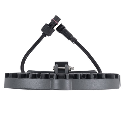 TREELIGHT-GINA 90679 Κυρτή Μπάρα Φωτισμού Wall Washer για Φυτά - Δέντρα LED 6W 660lm 30° DC 24V Αδιάβροχο IP65 Θερμό Λευκό 2700K Dimmable - Γκρι Ανθρακί - Μ18 x Π3.5 x Υ7