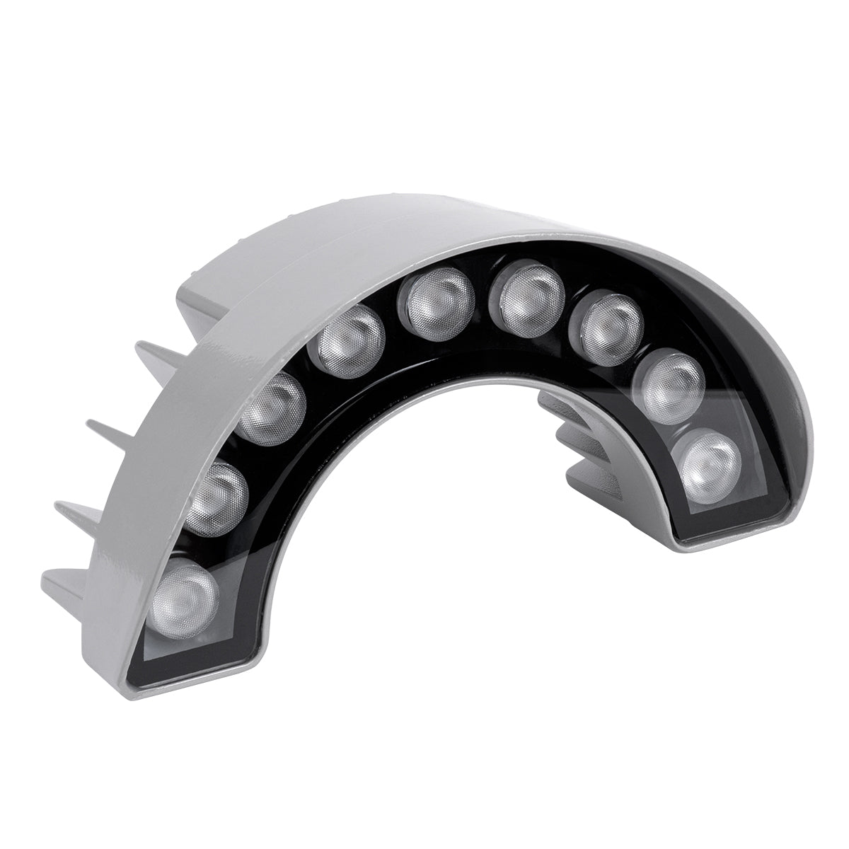 TREELIGHT-WINA 90680 Κυρτή Μπάρα Φωτισμού Wall Washer για Φυτά - Δέντρα LED 9W 990lm 30° DC 24V Αδιάβροχο IP65 Θερμό Λευκό 2700K Dimmable - Γκρι Ανθρακί - Μ20.5 x Π5.5 x Υ11