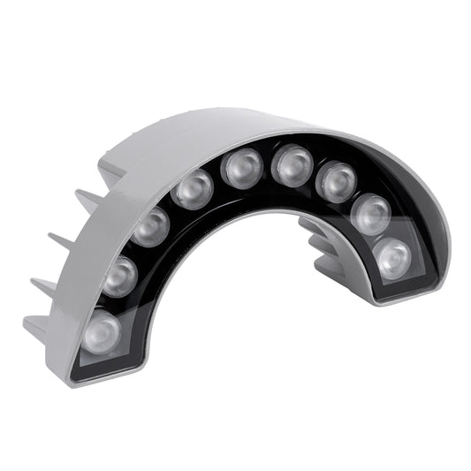 TREELIGHT-WINA 90680 Κυρτή Μπάρα Φωτισμού Wall Washer για Φυτά - Δέντρα LED 9W 990lm 30° DC 24V Αδιάβροχο IP65 Θερμό Λευκό 2700K Dimmable - Γκρι Ανθρακί - Μ20.5 x Π5.5 x Υ11