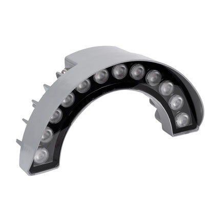 TREELIGHT-WINA 90681 Κυρτή Μπάρα Φωτισμού Wall Washer για Φυτά - Δέντρα LED 12W 1320lm 30° DC 24V Αδιάβροχο IP65 Θερμό Λευκό 2700K Dimmable - Γκρι Ανθρακί - Μ23.5 x Π7.5 x Υ12