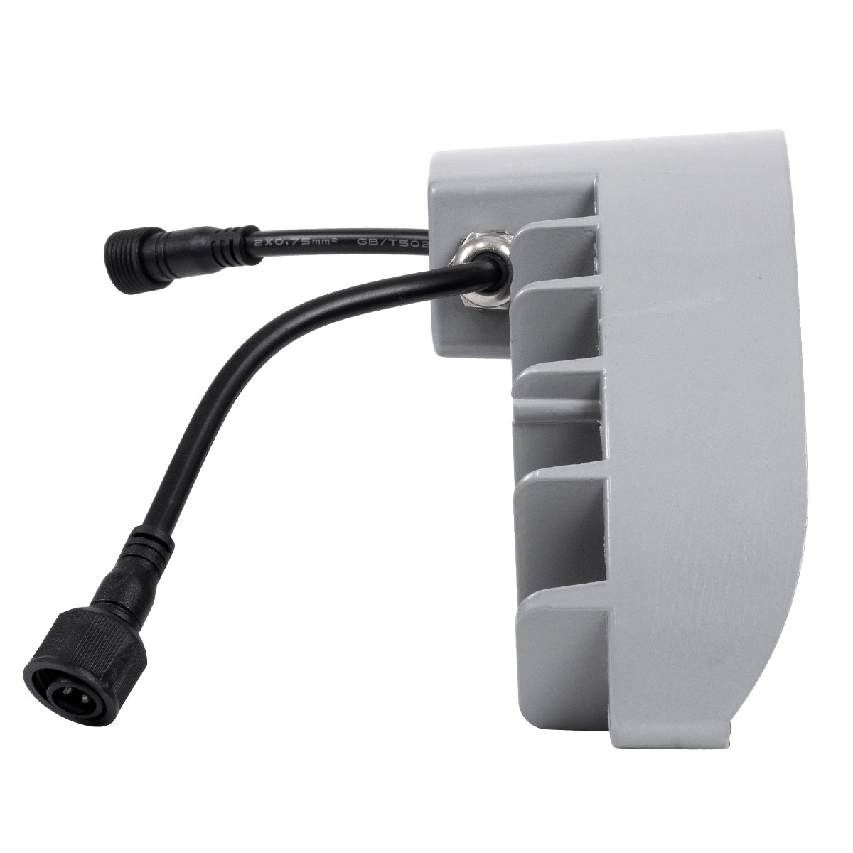 TREELIGHT-WINA 90681 Κυρτή Μπάρα Φωτισμού Wall Washer για Φυτά - Δέντρα LED 12W 1320lm 30° DC 24V Αδιάβροχο IP65 Θερμό Λευκό 2700K Dimmable - Γκρι Ανθρακί - Μ23.5 x Π7.5 x Υ12