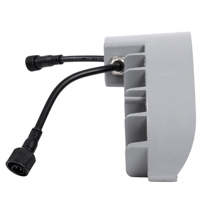 TREELIGHT-WINA 90681 Κυρτή Μπάρα Φωτισμού Wall Washer για Φυτά - Δέντρα LED 12W 1320lm 30° DC 24V Αδιάβροχο IP65 Θερμό Λευκό 2700K Dimmable - Γκρι Ανθρακί - Μ23.5 x Π7.5 x Υ12