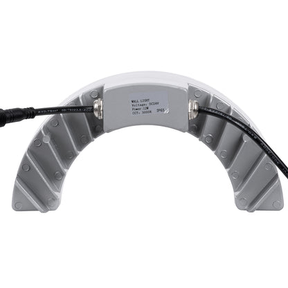 TREELIGHT-WINA 90681 Κυρτή Μπάρα Φωτισμού Wall Washer για Φυτά - Δέντρα LED 12W 1320lm 30° DC 24V Αδιάβροχο IP65 Θερμό Λευκό 2700K Dimmable - Γκρι Ανθρακί - Μ23.5 x Π7.5 x Υ12