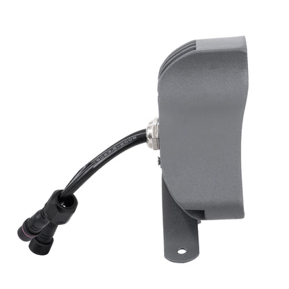 TREELIGHT-PINA 90682 Κυρτή Μπάρα Φωτισμού Wall Washer για Φυτά - Δέντρα LED 9W 990lm 30° DC 24V Αδιάβροχο IP65 Θερμό Λευκό 2700K Dimmable - Γκρι Ανθρακί - Μ20.5 x Π5.5 x Υ12