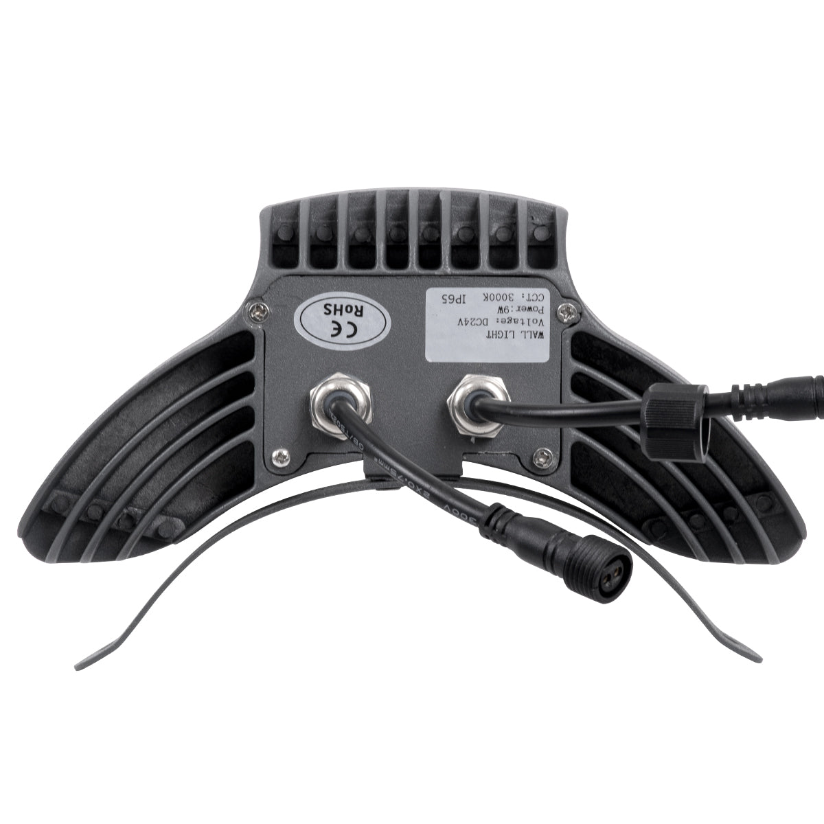 TREELIGHT-PINA 90682 Κυρτή Μπάρα Φωτισμού Wall Washer για Φυτά - Δέντρα LED 9W 990lm 30° DC 24V Αδιάβροχο IP65 Θερμό Λευκό 2700K Dimmable - Γκρι Ανθρακί - Μ20.5 x Π5.5 x Υ12