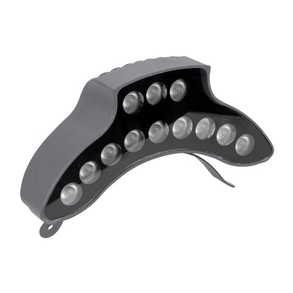 TREELIGHT-PINA 90683 Κυρτή Μπάρα Φωτισμού Wall Washer για Φυτά - Δέντρα LED 12W 1320lm 30° DC 24V Αδιάβροχο IP65 Θερμό Λευκό 2700K Dimmable - Γκρι Ανθρακί - Μ20.5 x Π5.5 x Υ12