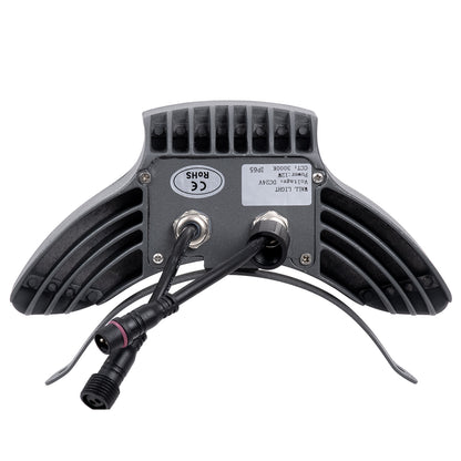 TREELIGHT-PINA 90683 Κυρτή Μπάρα Φωτισμού Wall Washer για Φυτά - Δέντρα LED 12W 1320lm 30° DC 24V Αδιάβροχο IP65 Θερμό Λευκό 2700K Dimmable - Γκρι Ανθρακί - Μ20.5 x Π5.5 x Υ12