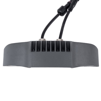TREELIGHT-PINA 90683 Κυρτή Μπάρα Φωτισμού Wall Washer για Φυτά - Δέντρα LED 12W 1320lm 30° DC 24V Αδιάβροχο IP65 Θερμό Λευκό 2700K Dimmable - Γκρι Ανθρακί - Μ20.5 x Π5.5 x Υ12