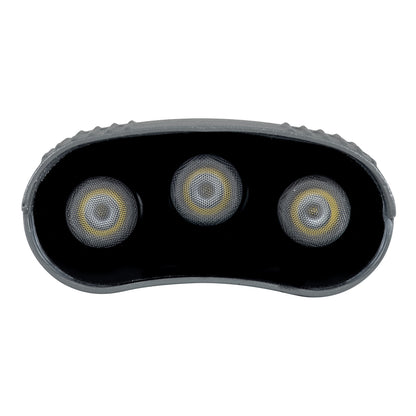 TREELIGHT-ZINA 90688 Κυρτή Μπάρα Φωτισμού Wall Washer με Αντιθαμβωτική Γρίλια Ειδική για Φυτά - Δέντρα LED 3W 285lm 30° DC 24V Αδιάβροχο IP65 Μ9 x Π6.5 x Υ4cm Φυσικό Λευκό 4500K - Γκρι Ανθρακί