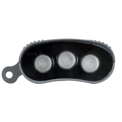 TREELIGHT-ZINA 90689 Κυρτή Μπάρα Φωτισμού Wall Washer με Αντιθαμβωτική Γρίλια Ειδική για Φυτά - Δέντρα LED 3W 255lm 30° DC 24V Αδιάβροχο IP65 Μ9 x Π6.5 x Υ4cm Πολύχρωμο RGBW DMX512 - Γκρι Ανθρακί