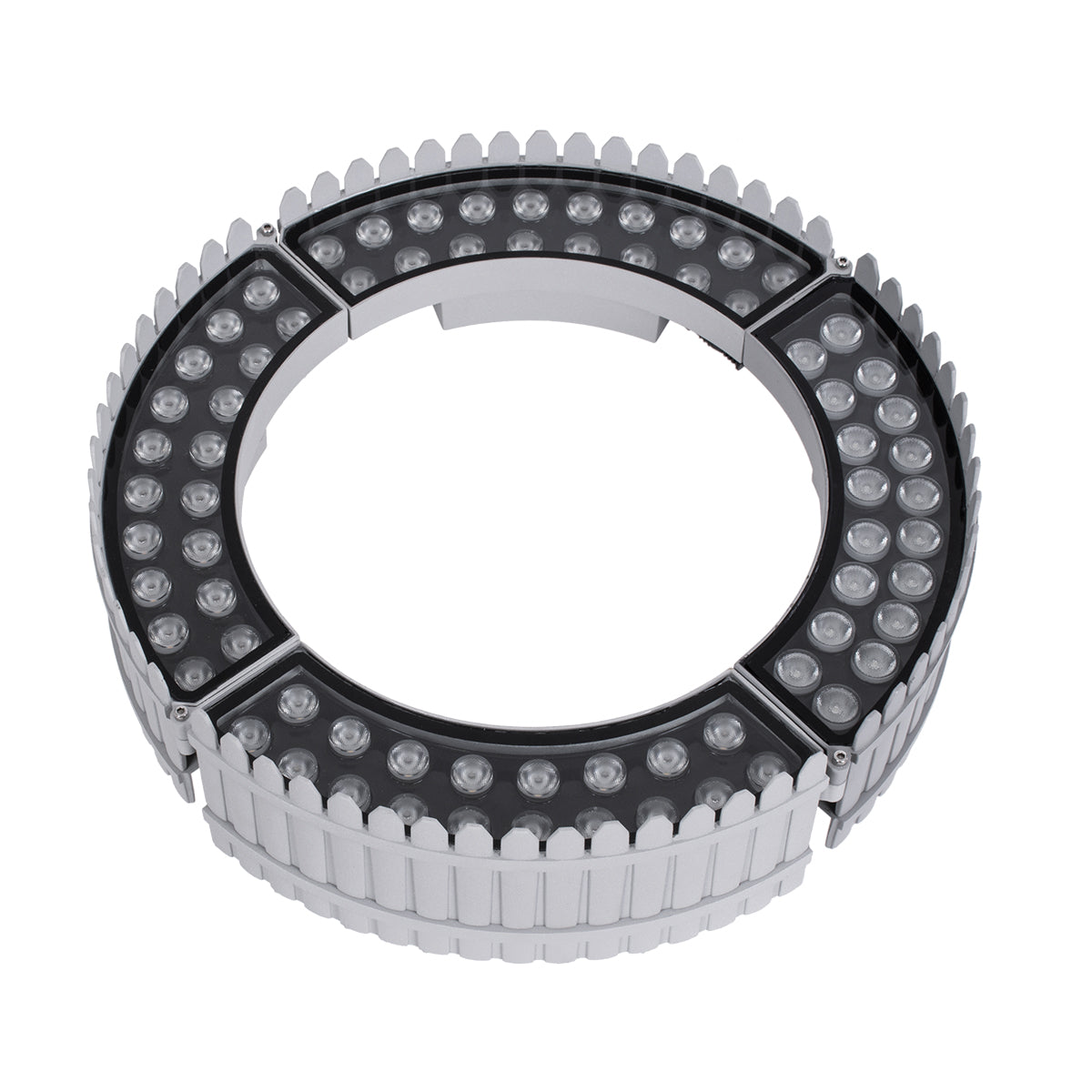 TREELIGHT-JINA 90697 Κυρτή Μπάρα Φωτισμού Wall Washer για Φυτά - Δέντρα LED 18W 1530lm 10° DC 24V Αδιάβροχο IP65 Πορτοκαλί 2200K Dimmable - Γκρι Ανθρακί - Μ29 x Π11 x Υ10.5