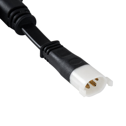 90709 Ταχυσύνδεσμος Τροφοδοσίας T για Wall Washer Tuber - 2 Καλώδια +/- σε Power Connector 5 PIN Male & Power Connector 5 PIN Female για Πολύχρωμα RGB+RGBW Tuber