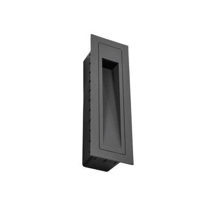 STEPART KLV-101-0093 Χωνευτό Φωτιστικό Σκαλοπατιού / Διαδρόμου LED 7W 735lm 45° AC 220-240V Αδιάβροχο IP65 Θερμό Λευκό 2700K - Lumileds SMD Chip & TÜV SÜD Driver - Γκρι Ανθρακί Ματ - Μ6.5 x Π6.5 x Υ21 / Q5.41 x 18.9