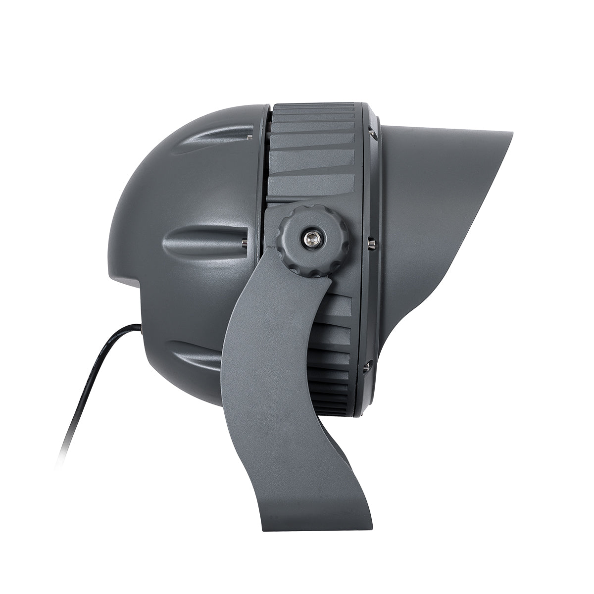 FLOOD-DIMO 90747 Προβολέας Wall Washer με Αντιθαμβωτική Γρίλια για Φωτισμό Κτιρίων LED 100W 9500lm 10° AC 220-240V Αδιάβροχο IP67 Μ34 x Π36 x Υ44cm Φυσικό Λευκό 4500K - Γκρι Ανθρακί