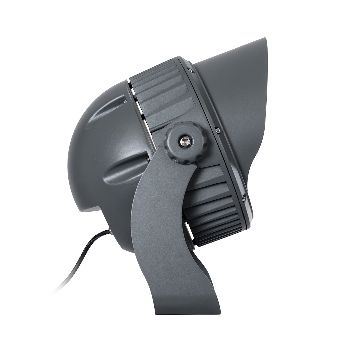 FLOOD-DIMO 90747 Προβολέας Wall Washer με Αντιθαμβωτική Γρίλια για Φωτισμό Κτιρίων LED 100W 9500lm 10° AC 220-240V Αδιάβροχο IP67 Μ34 x Π36 x Υ44cm Φυσικό Λευκό 4500K - Γκρι Ανθρακί