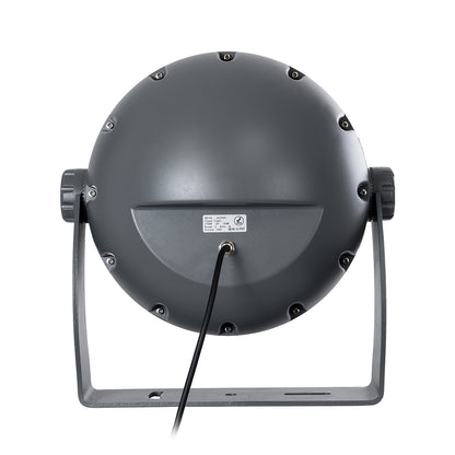 FLOOD-DIMO 90750 Προβολέας Wall Washer με Αντιθαμβωτική Γρίλια για Φωτισμό Κτιρίων LED 100W 14250lm 10° AC 220-240V Αδιάβροχο IP67 Μ43 x Π45 x Υ46cm Φυσικό Λευκό 4500K - Γκρι Ανθρακί