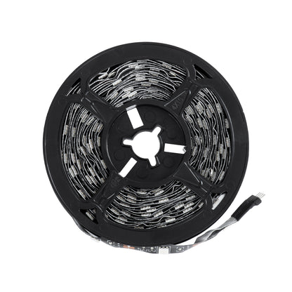 DIGISTRIP 90757 Σετ Ψηφιακής Pixel Addressable Ταινίας με IR Ασύρματο Χειριστήριο LED 36W/5m 2880lm/5m 120° DC 5V με USB 2.0 IP20 150 x SMD5050 Chip/5m 150 x Pixel/5m Πολύχρωμο RGB Dimmable SPI/TTL Protocol - Μ500 x Π1 x Υ0.2 - Ρολό 5 Μέτρων