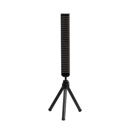 DIGICOLUMN 90761 Μοντέρνο Επιτραπέζιο Φωτιστικό Γραφείου WiFi Digital Pixel Rhythm Music Bar LED 8W 640lm 90° DC 5V με USB 2.0 & WiFi Mobile APP IP20 - Εναλλαγή Φωτισμού μέσω WiFi Εφαρμογής - Πολύχρωμο RGB - Dimmable - Μαύρο - Μ2.3 x Π2.5 x Υ19cm