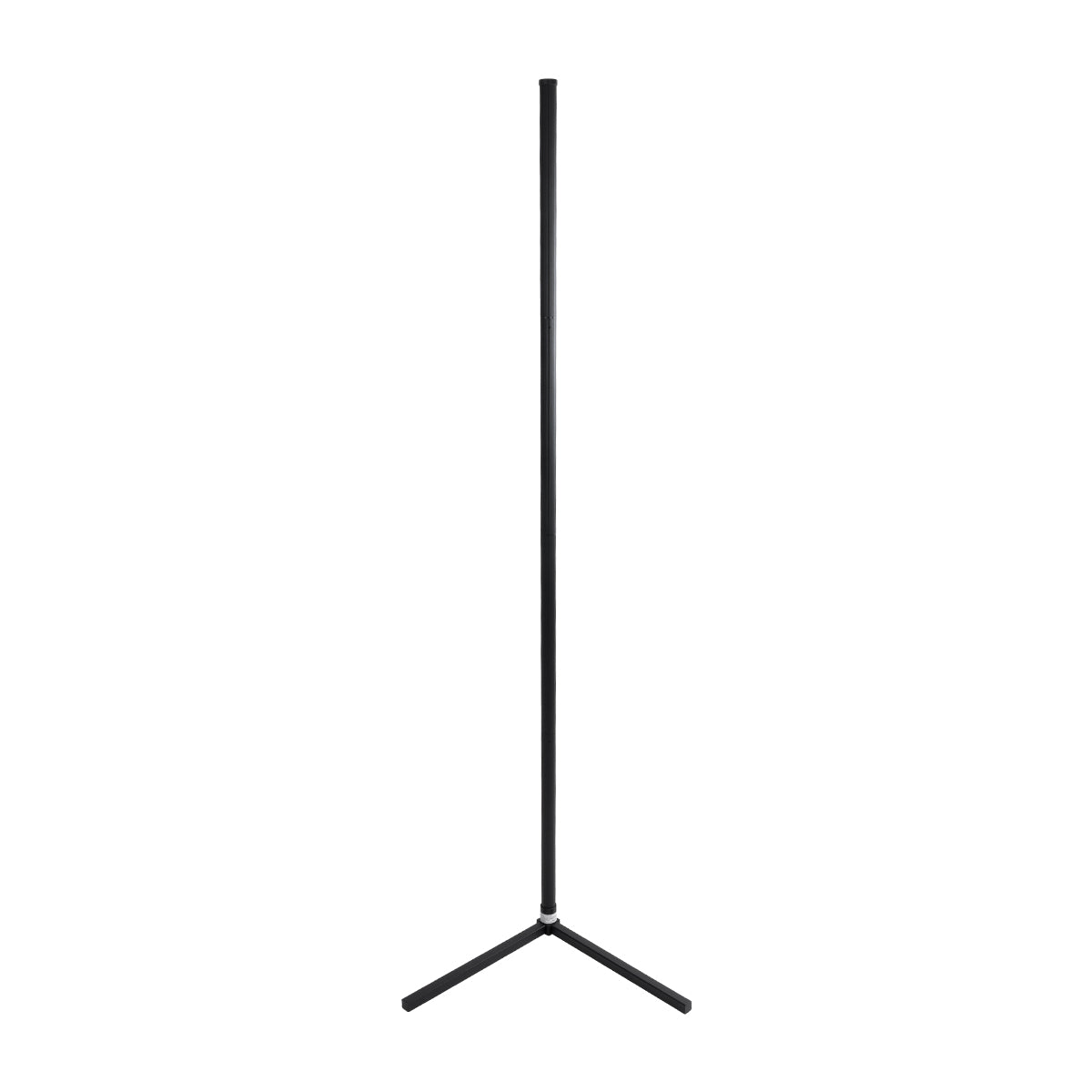 DIGICOLUMN 90763 Μοντέρνο Επιδαπέδιο Γραμμικό Ψηφιακό Φωτιστικό Digital Pixel Symphony Bar με RF Ασύρματο Χειριστήριο LED 16W 1280lm 180° DC 5V με USB 2.0 IP20 Πολύχρωμο RGB Dimmable - Μαύρο - Φ3 x Υ165