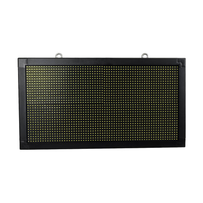 DISPLAY 90796 Κυλιόμενη Ψηφιακή Επιγραφή 64x32cm P10 Διπλής Όψης LED AC 220-240V Αδιάβροχο IP65 Ψυχρό Λευκό 6000K - WiFi Control μέσω FK APP - Αισθητήρας Θερμοκρασίας & Υγρασίας - Μ70 x Π11 x Υ38.5