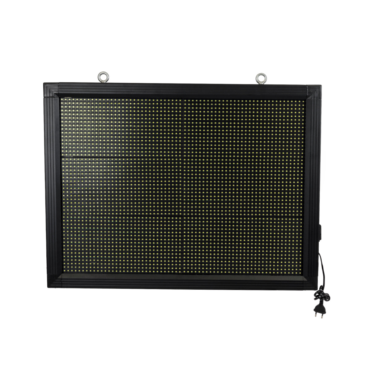 DISPLAY 90800 Κυλιόμενη Ψηφιακή Επιγραφή 64x48cm P10 Μονής Όψης LED AC 220-240V Αδιάβροχο IP65 Ψυχρό Λευκό 6000K - WiFi Control μέσω FK APP - Αισθητήρας Θερμοκρασίας & Υγρασίας - Μ72 x Π9 x Υ56
