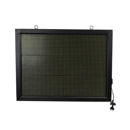 DISPLAY 90800 Κυλιόμενη Ψηφιακή Επιγραφή 64x48cm P10 Μονής Όψης LED AC 220-240V Αδιάβροχο IP65 Ψυχρό Λευκό 6000K - WiFi Control μέσω FK APP - Αισθητήρας Θερμοκρασίας & Υγρασίας - Μ72 x Π9 x Υ56