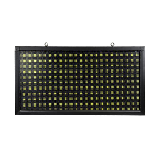 DISPLAY 90808 Κυλιόμενη Ψηφιακή Επιγραφή 96x48cm P10 Μονής Όψης LED AC 220-240V Αδιάβροχο IP65 Ψυχρό Λευκό 6000K - WiFi Control μέσω FK APP - Αισθητήρας Θερμοκρασίας & Υγρασίας - Μ104 x Π9 x Υ56
