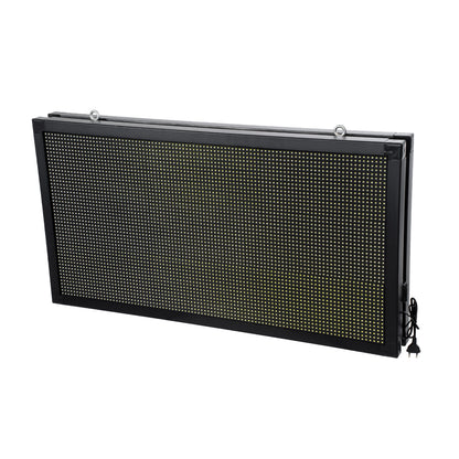 DISPLAY 90812 Κυλιόμενη Ψηφιακή Επιγραφή P10 Διπλής Όψης LED AC 220-240V Αδιάβροχο IP65 Ψυχρό Λευκό 6000K - WiFi Control μέσω FK APP - Αισθητήρας Θερμοκρασίας & Υγρασίας - Μ102 x Π11 x Υ54.5
