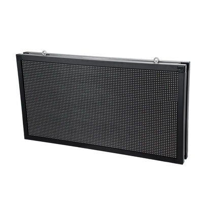 DISPLAY 90813 Κυλιόμενη Ψηφιακή Επιγραφή P10 Διπλής Όψης LED AC 220-240V Αδιάβροχο IP65 Πράσινο - WiFi Control μέσω FK APP - Αισθητήρας Θερμοκρασίας & Υγρασίας - Μ102 x Π11 x Υ54.5