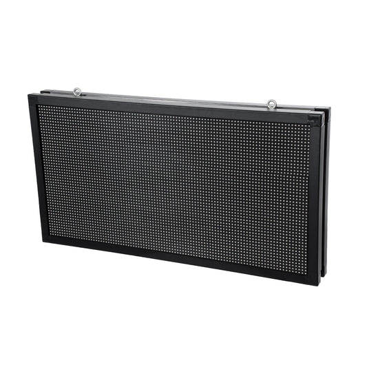 DISPLAY 90815 Κυλιόμενη Ψηφιακή Επιγραφή P10 Διπλής Όψης LED AC 220-240V Αδιάβροχο IP65 Πορτοκαλί - WiFi Control μέσω FK APP - Αισθητήρας Θερμοκρασίας & Υγρασίας - Μ102 x Π11 x Υ54.5